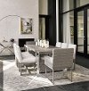 Modern Linen Gray 7 Piece Dining Set - Modern