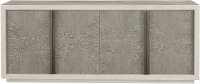 Flint Gray and Quartz Modern Dining Room Buffet - Modern