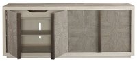 Flint Gray and Quartz Modern Dining Room Buffet - Modern-2