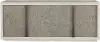 Modern Eclectic Two Tone Gray Credenza
