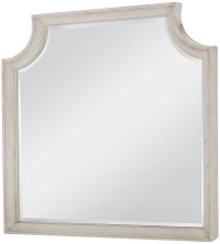 Traditional Linen Mirror - Brookhaven