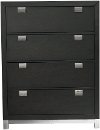 Clearance Modern Charcoal Gray Chest of Drawers - Metro