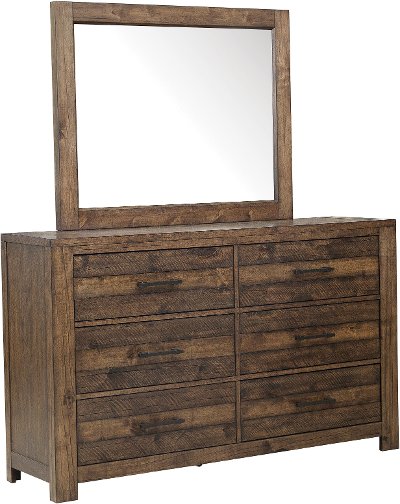 Reclaimed Modern Brown Dresser - Dakota