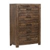 Reclaimed Modern Brown Chest of Drawers - Dakota-3