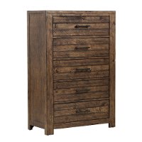 Reclaimed Modern Brown Chest of Drawers - Dakota-3