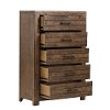 Reclaimed Modern Brown Chest of Drawers - Dakota-4