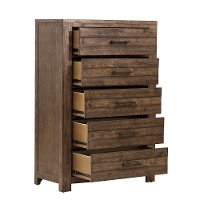 Reclaimed Modern Brown Chest of Drawers - Dakota-4