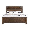Reclaimed Modern Brown Queen Bed - Dakota-1