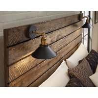 Reclaimed Modern Brown 4 Piece Queen Bedroom Set - Dakota-2