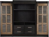 Cobalt Black 4 Piece Modern Entertainment Center - Darcy-2