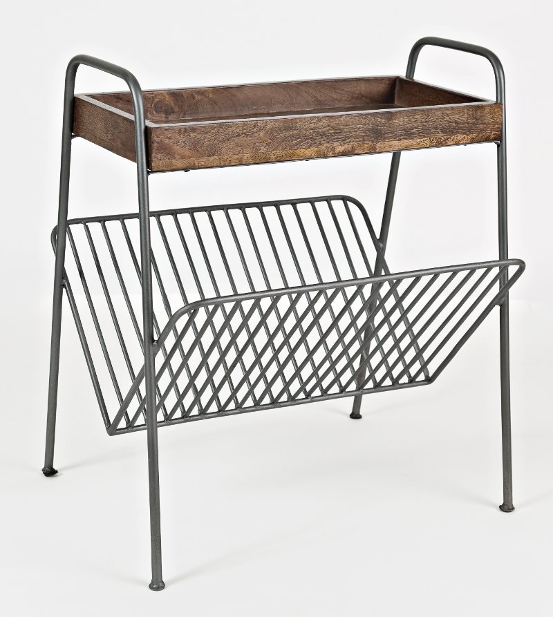 Rack Chair Side Table With Solid Mango Tray Global Archive