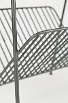 Magazine Rack / Chair Side Table with Solid Mango Tray - Global Archive-5