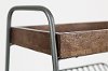 Magazine Rack / Chair Side Table with Solid Mango Tray - Global Archive-7