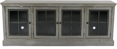 Rustic Gray 84 Inch TV Stand - Churchill