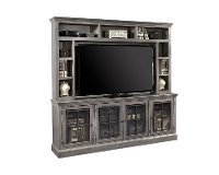 Rustic Gray 2 Piece Modern Entertainment Center - Churchill-2