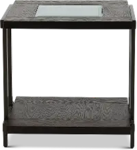 Terrell Contemporary Brown End Table