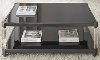 Contemporary Black Coffee Table - Newton