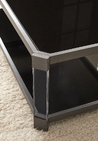Contemporary Black Coffee Table - Newton-3