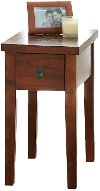 Slate Top Brown Chair Side End Table - Davenport-1