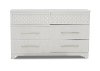 Contemporary White Dresser - Utopia