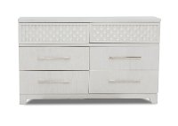 Contemporary White Dresser - Utopia