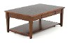 Traditional Dark Brown Lift Top Coffee Table - Crestline-2