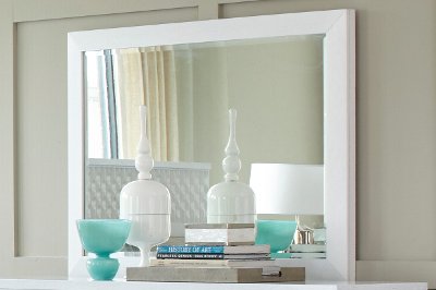 Contemporary White Mirror - Utopia