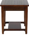 Traditional Dark Brown End Table - Crestline