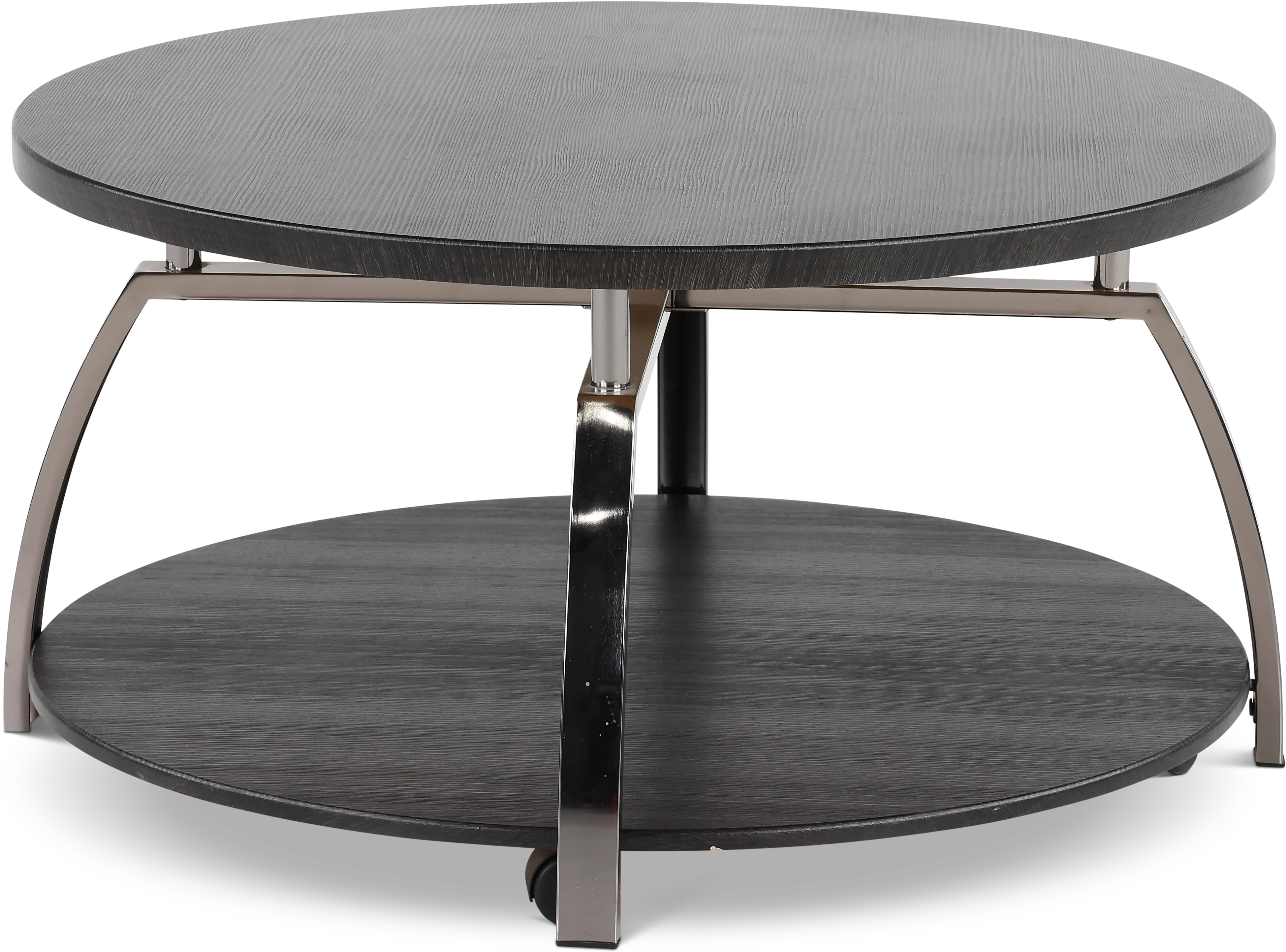 Coham Contemporary Black Coffee Table-2
