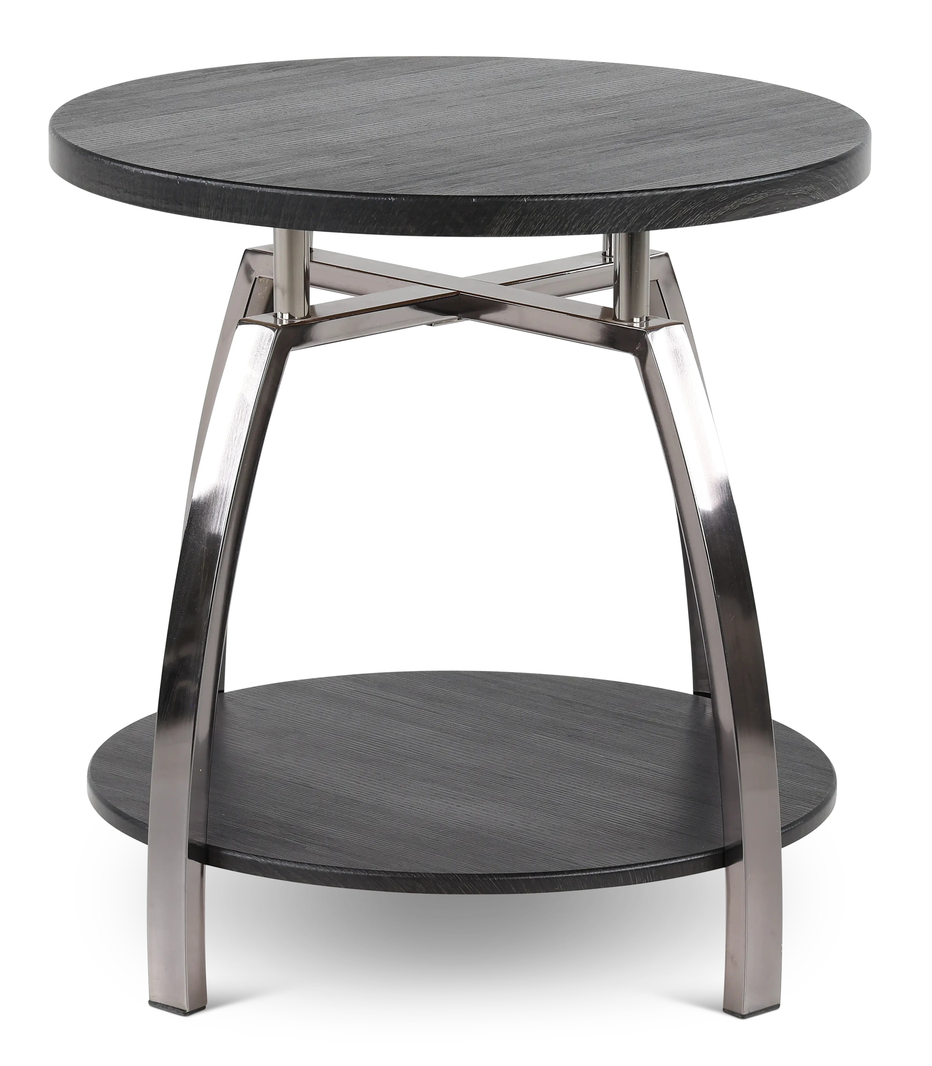 Coham Contemporary Black End Table-1