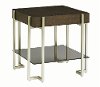 Clearance Dark Truffle Brown Modern End Table - Arkell