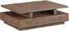 Rustic Brown Lift Top Coffee Table with Storage - Slade