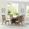 White Oak 5 Piece Round Dining Set - Austin