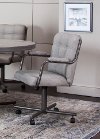 Graphite Gray Caster Dining Chair - Timber