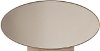 Clearance Modern Frosted Ash Oval Mirror - Alexandra