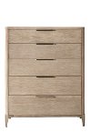 Modern Frosted Ash Chest of Drawers - Alexandra-2