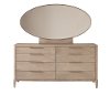 Modern Frosted Ash Dresser - Alexandra-2