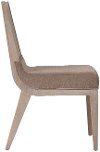 Modern Frosted Ash Upholstered Dining Chair - Alexandra-3