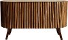 Clearance Mid Century Modern Golden Brown 62 Inch Console - Edward