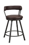 Espresso Brown 5 Piece Counter Height Dining Set - Appert-2