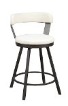 Bright White 5 Piece Counter Height Dining Set - Appert