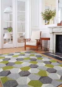 2 x 4 X-Small Green Grey Honeycomb - Camino-2