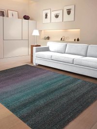 2 x 4 X-Small Purple and Gray Area Rug - Ashbury-2