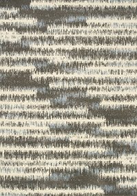 5 x 8 Medium Cream, Gray and Blue Rug - Casa