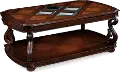 Traditional Italian Brown Coffee Table - Harcourt