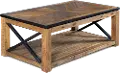 Penderton Medium Brown Lift Top Coffee Table