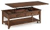 Small Toffee Brown Lift Top Coffee Table - Harbor Bay-2