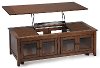 Toffee Brown Lift Top Coffee Table - Harbor Bay-2