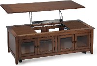 Toffee Brown Lift Top Coffee Table - Harbor Bay-2
