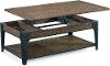 Rugged and Rustic Brown Lift Top Coffee Table - Lakehurst